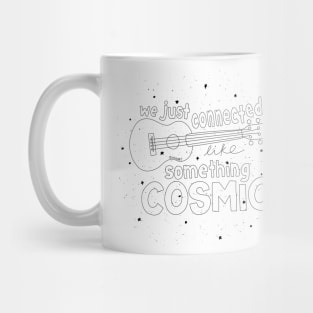 Something Cosmic - black Mug